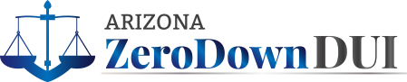 Arizona Zero Down DUI Logo